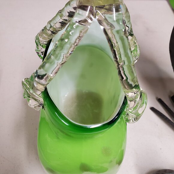 Murano Italian Hand Crafted glass Purse - Picture 3 of 7